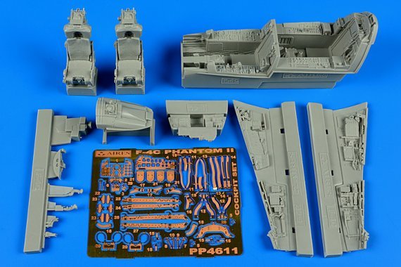 1/48 F-4C Phantom II cockpit set (ACAD)