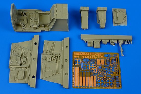 1/32 Bf 109G-10 cockpit set (REV)