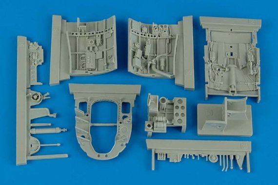 1/32 A6M5 Zero Fighter cockpit set (TAMIYA)