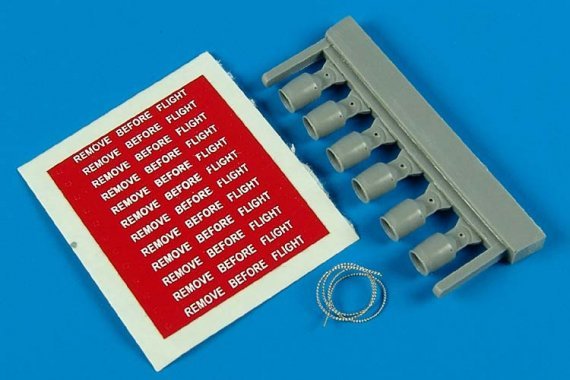 1/32 AIM 9 L/M/N seeker head cov. w/ RBF flag late