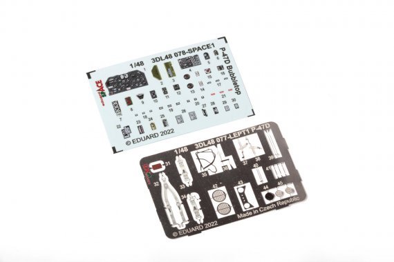 1/48 P-47D Bubbletop SPACE decal