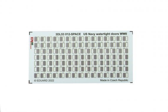 1/350 US Navy watertight doors WWII SPACE decal