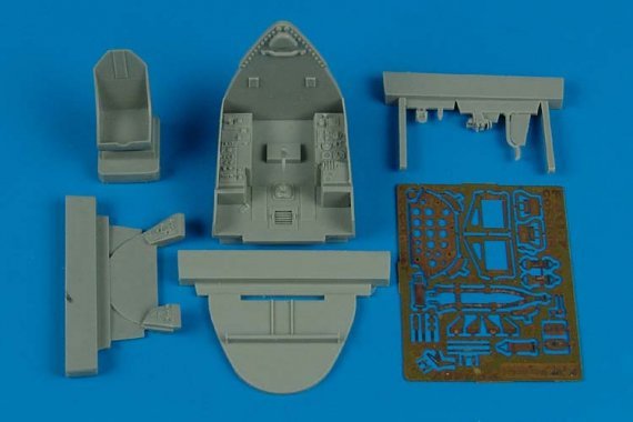 1/48 F4U-7 Corsair cockpit set (HAS)