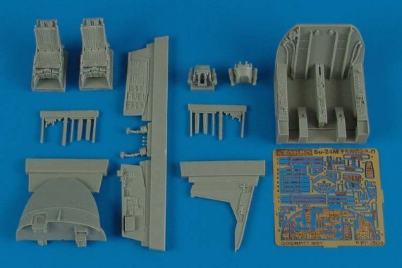 1/48 Su-24M Fencer cockpit set (TRUMPETER)