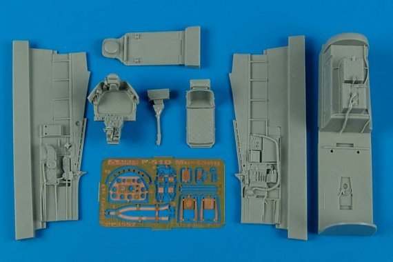 1/48 P-51D Mustang cockpit set (HOBBYB)