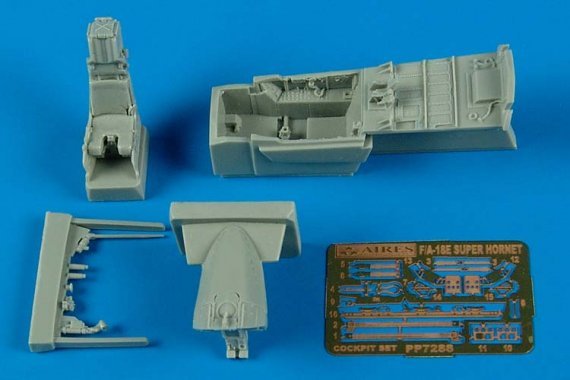 1/72 F/A-18E Super Hornet cockpit set (HAS)