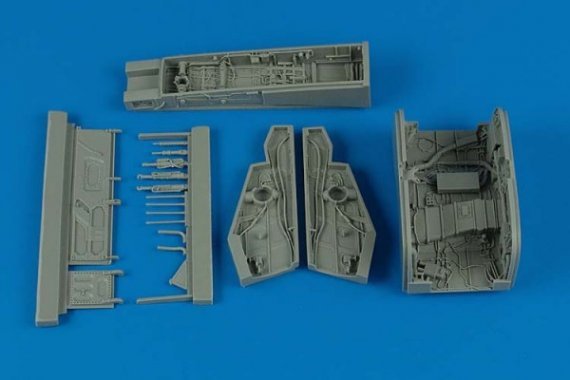 Aires Upgrade set: F-100D Super Sabre wheel bay