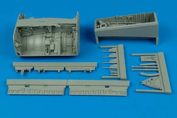 1/32 F-8 Crusader wheel bay (TRUMPETER)