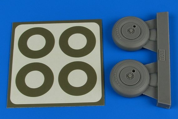 1/32 Spitfire Mk.IX wheels & paint masks
