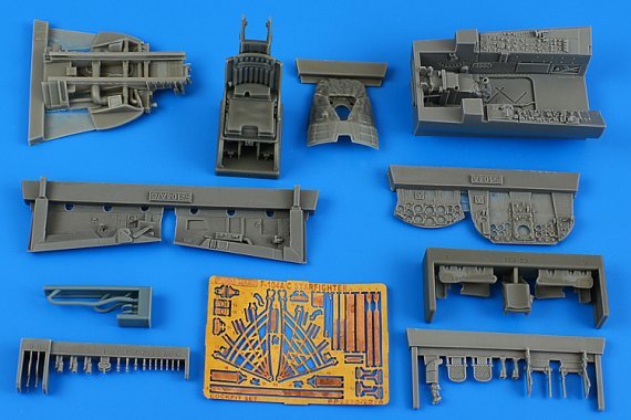 1/32 F-104A Starfighter cockpt set late for Italeri