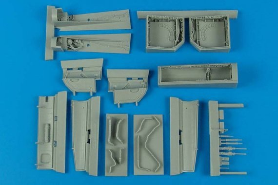 1/48 Su-27 Flanker B wheel bay (ACAD)
