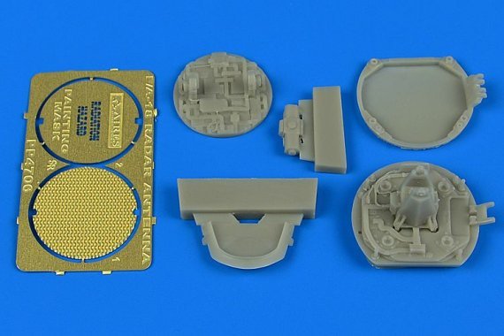 1/48 McDonnell-Douglas F/A-18C Hornet radar antenna