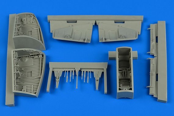 1/48 SAAB J-29F Tunnan wheel bay