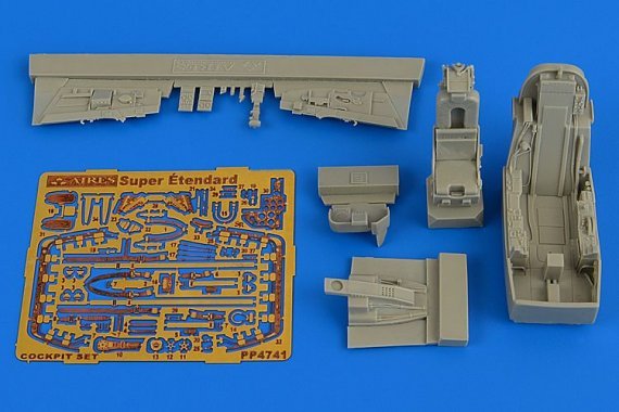 1/48 Super Etendard SUE cockpit set