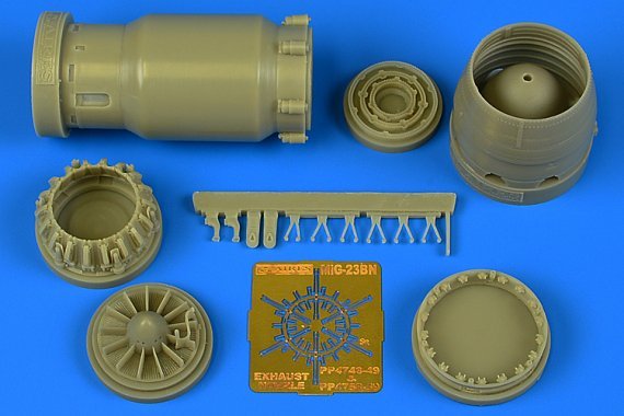 1/48 MiG-23BN late exhaust opened nozzle
