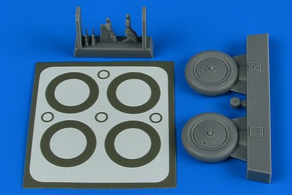 1/48 I-16 wheels & paint masks