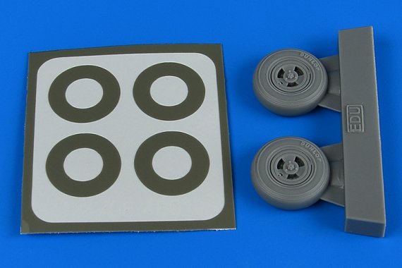 1/48 Spitfire Mk.IX wheels & paint masks