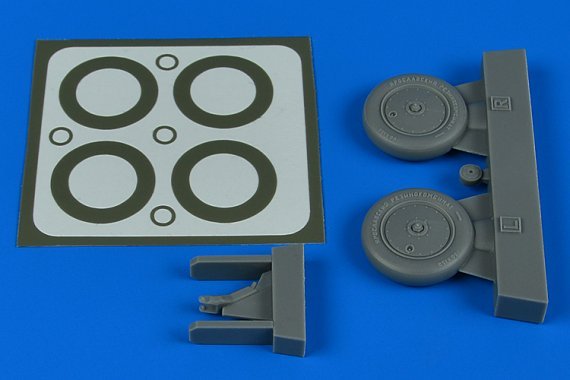 1/48 I-153 wheels & paint masks