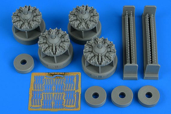 1/48 B-17G flying fortress engine set