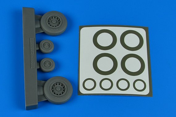 1/48 E-2 Hawkeye/C-2 Greyhound wheels paint masks