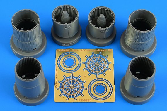 1/48 Sukhoi Su-27 Flanker B exhaust nozzles