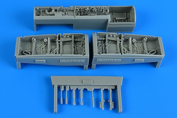 1/48 F/A-18E/F/G Super Hornet wheel bay for Meng