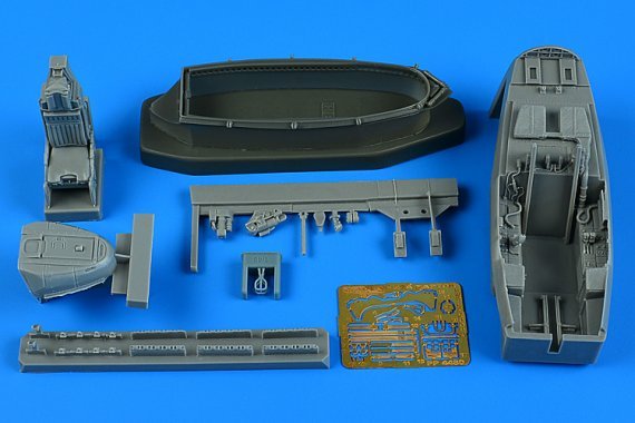 1/48 F-22A Raptor cockpit set for Academy