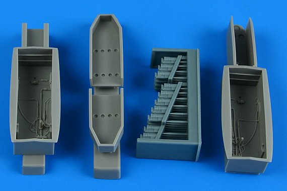 Aires 1/48 SH-3H/HSS-2B Sea King Soute Roues Hasegawa