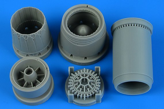 AIRES 1/48 F-16 Exhaust Nozzle Multi-Variant