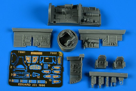 Aires Upgrade set: TBM AVENGER cockpit set