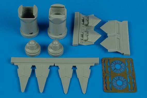 1/72 F-22A Raptor exhaust nozzles (REV)