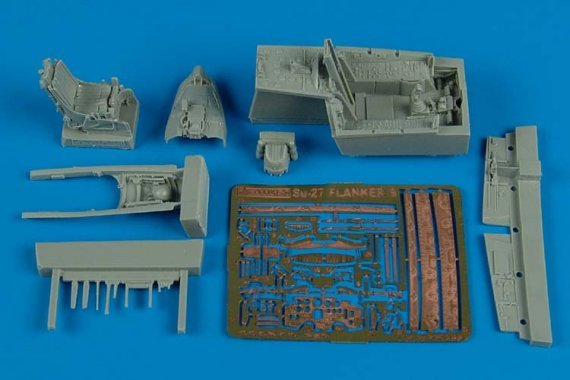 1/72 Su-27 Flanker B cockpit set (HAS)