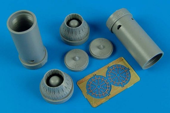 1/72 Grumman F-14A Tomcat exhaust nozzles  closed (Hobby Boss)