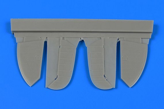 1/72 Supermarine Spitfire Mk.IX control surfaces