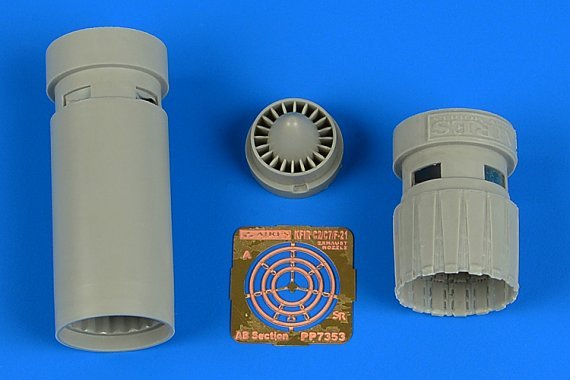 1/72 IAI C-2/C-7 Kfir exhaust nozzles