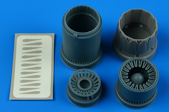 1/72 F-16CJ block 50 exhaust nozzle opened for Tamiya