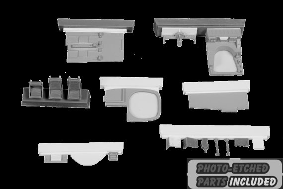 1/72 B-25C/ D Pilots Cockpit & Radio Compartment