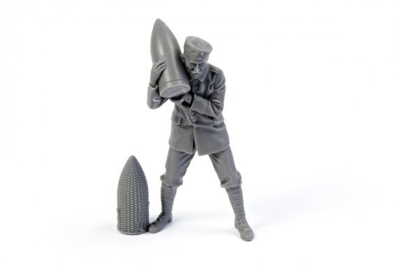 1/35 German WWI 25cm Heavy Mortar Crewmem