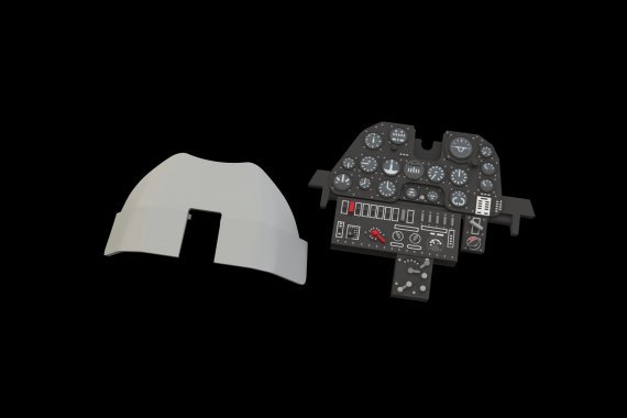 Brassin 1/48 P-40N-25+ LooKplus for Eduard