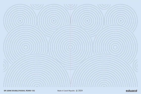 1/32 Double radial rows decal