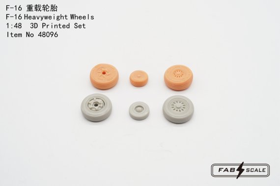 1/48 F-16 Heavyweight Wheels