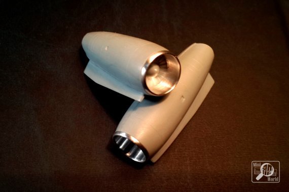 1/72 Air intakes for C-29A/BAe 125 800 for Sword kits