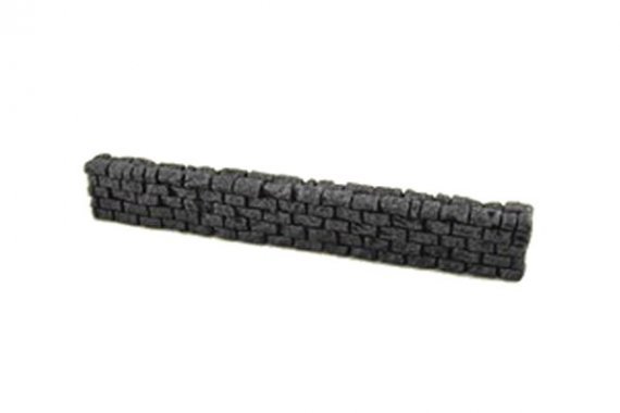 28mm (Approx 1:48) Block Wall 6' (15cm) straight x 6 per pack