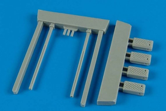 1/48 US. Navy polyurethane wheel chock NWC-4/5  early type