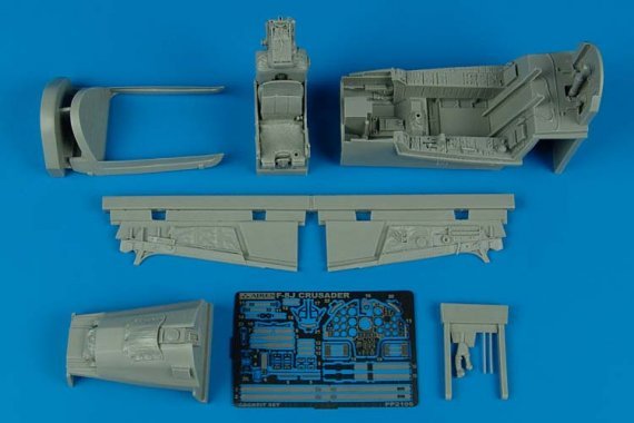 1/32 F-8J Crusader cockpit set (TRUMP)