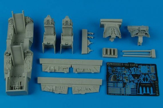 1/48 F-16I Sufa cockpit set (HAS)