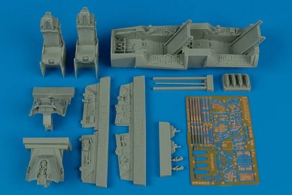 1/48 F-16B MLU Fighting Falcon cockpit set (HAS)