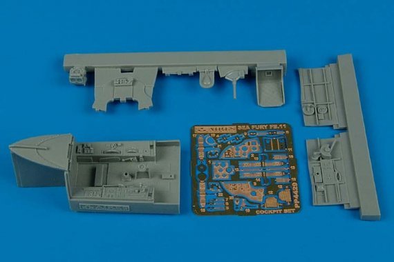 1/48 Sea Fury cockpit set (TRUMP)