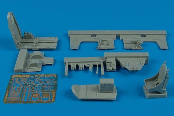 1/48 P-400 Airacobra cockpit set (HAS)