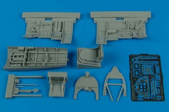 1/48 Spitfire Mk. V cockpit set (TAM)